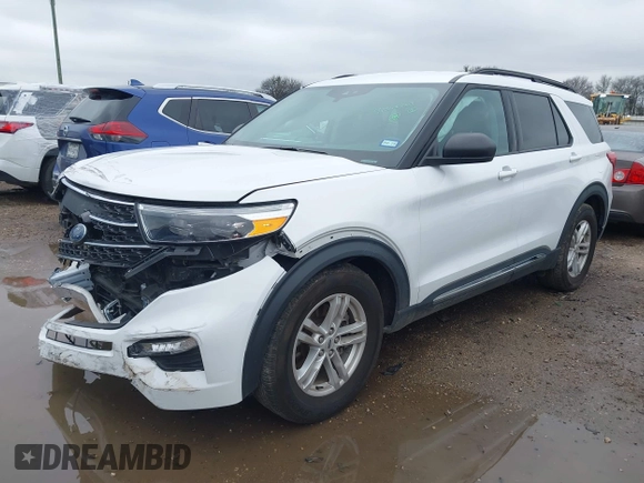 2023 Ford Explorer XLT with VIN 1FMSK7DH9PGB19853, listed as a IAAI auction lot 41568203 with 30,094 mi miles. Bid and sale history available at carsss.com. Image 18.