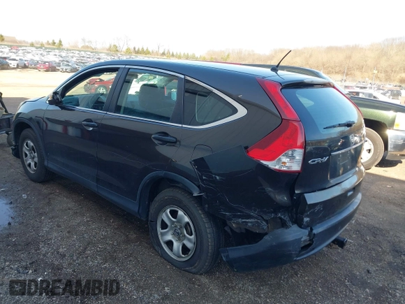 2014 Honda CR-V LX with VIN 5J6RM4H33EL079391, listed as a IAAI auction lot 41913889 with 140,475 mi miles. Bid and sale history available at carsss.com. Image 3.