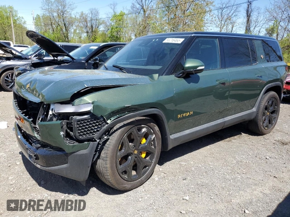 2022 Rivian R1S Launch Edition z VIN 7PDSGABLXNN002875, wystawiony jako Copart lot #55218465 z przebiegiem 25 988 mil mil oraz Szkoda całkowita • Salvage title. Historia ofert i sprzedaży dostępna na DreamBid. Obrazek 1.