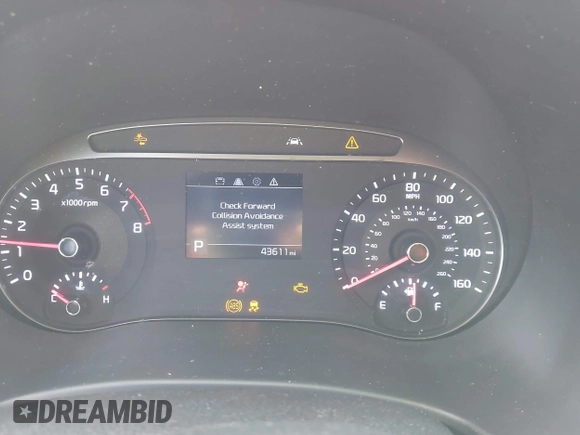 2020 Kia Soul S with VIN KNDJ23AUXL7085510, listed as a IAAI auction lot 41885461 with 43,611 mi miles and . Bid and sale history available at DreamBid. Image 7.