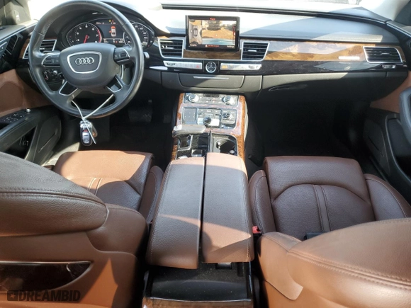 2016 Audi A8 L 3.0T with VIN WAU34AFD5GN003665, listed as a Copart auction lot 48056845 with 62,801 mi miles and Clean Title. Bid and sale history available at carsss.com. Image 8.