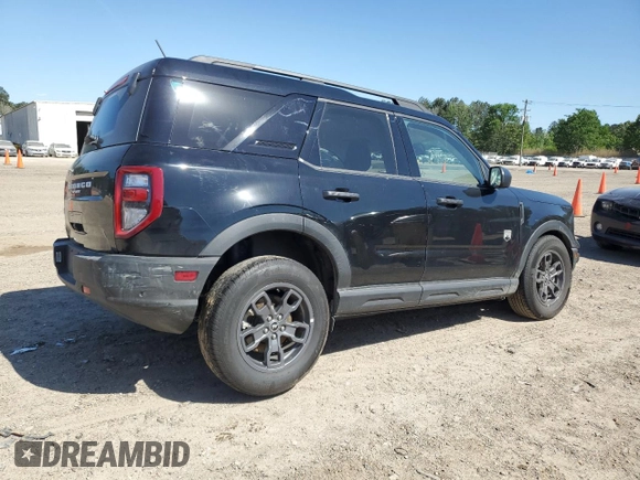 2024 Ford Bronco Sport Big Bend with VIN 3FMCR9B68RRE04374, listed as a Copart auction lot 52355355 with 13,829 mi miles and Salvage title. Bid and sale history available at DreamBid. Image 3.