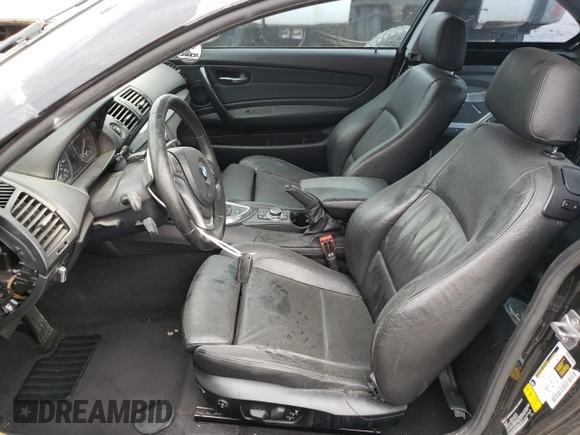 2013 BMW 1 Series 135i with VIN WBAUC9C55DVM13414, listed as a Copart auction lot 48747914 with 106,214 mi miles and Salvage title. Bid and sale history available at DreamBid. Image 7.