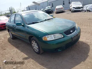2002 Nissan Sentra GXE z VIN 3N1CB51D92L659225, wystawiony jako IAAI lot #42117398 z przebiegiem 90 934 mil mil oraz . Historia ofert i sprzedaży dostępna na DreamBid. Obrazek 1.