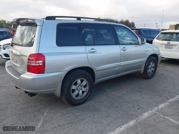 2002 Toyota Highlander with VIN JTEHF21A120081254, listed as a IAAI auction lot 41549077 with 162,115 mi miles. Bid and sale history available at carsss.com. Image 4.