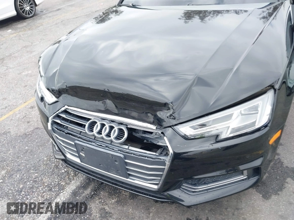 2017 Audi A4 Premium Plus with VIN WAULNAF41HN057768, listed as a IAAI auction lot 41483770 with 81,049 mi miles. Bid and sale history available at carsss.com. Image 6.