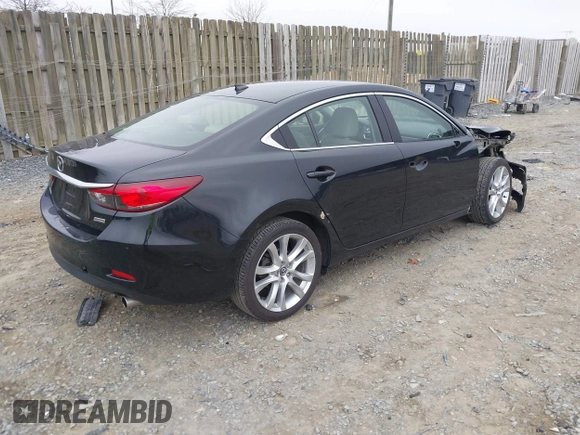 2016 Mazda Mazda6 i Touring with VIN JM1GJ1V51G1405911, listed as a IAAI auction lot 41953144 with 150,072 mi miles. Bid and sale history available at carsss.com. Image 4.