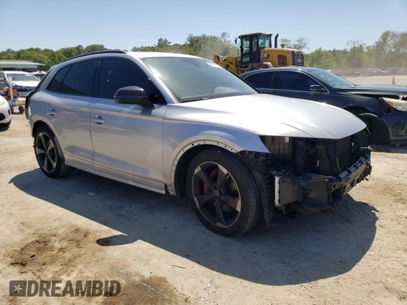 2019 Audi SQ5 Prestige with VIN WA1C4AFY5K2082622, listed as a Copart auction lot 48121033 with 30,089 mi miles. Bid and sale history available at carsss.com. Image 4.