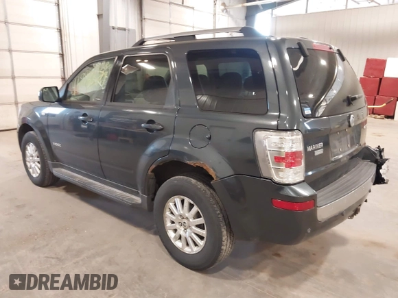 2008 Mercury Mariner Premier with VIN 4M2CU97168KJ20982, listed as a IAAI auction lot 41999498 with 151,524 mi miles and . Bid and sale history available at DreamBid. Image 3.
