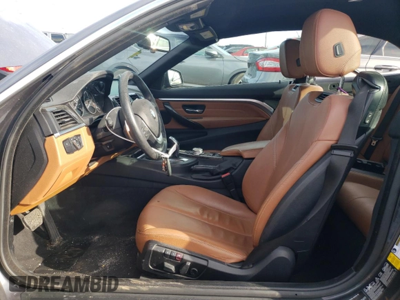 2015 BMW 4 Series 428i xDrive with VIN WBA3T1C55FP820198, listed as a Copart auction lot 45043274 with 76,161 mi miles and . Bid and sale history available at carsss.com. Image 7.