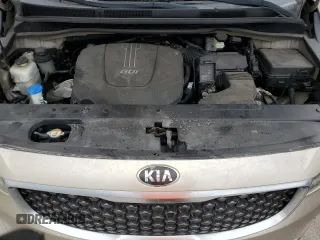 2015 Kia Sedona LX with VIN KNDMB5C14F6018486, listed as a Copart auction lot 72180404 with 74,447 mi miles and Salvage Title. Bid and sale history available at carsss.com. Image 12.