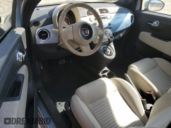 2014 FIAT 500 Sport with VIN 3C3CFFBR0ET301019, listed as a Copart auction lot 76070454 with 43,212 mi miles and Salvage Title. Bid and sale history available at carsss.com. Image 8.