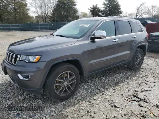 2017 Jeep Grand Cherokee Limited with VIN 1C4RJFBG2HC602295, listed as a Copart auction lot 50305775 with 112,177 mi miles and Salvage Title. Bid and sale history available at carsss.com. Image 1.