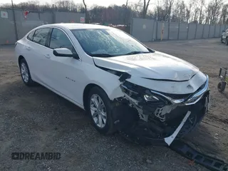 2020 Chevrolet Malibu LT with VIN 1G1ZD5ST9LF064354, listed as a IAAI auction lot 41847463 with 107,644 mi miles and . Bid and sale history available at carsss.com. Image 1.