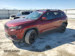 2019 Jeep Cherokee Altitude with VIN 1C4PJMLN4KD334814, listed as a Copart auction lot 47432485 with 105,536 mi miles and Salvage Title. Bid and sale history available at carsss.com. Image 1.
