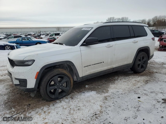 2024 Jeep Grand Cherokee L Altitude with VIN 1C4RJKAG6R8514400, listed as a Copart auction lot 42676965 with 21,658 mi miles and Salvage Title. Bid and sale history available at carsss.com. Image 1.