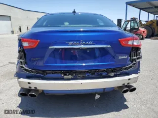 2019 Maserati Ghibli with VIN ZAM57XSA9K1322189, listed as a Copart auction lot 55374484 with 22,937 mi miles and Salvage Title. Bid and sale history available at carsss.com. Image 6.