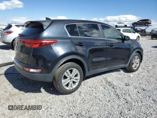 2018 Kia Sportage LX with VIN KNDPMCAC8J7316512, listed as a Copart auction lot 47143515 with 117,147 mi miles and Salvage Title. Bid and sale history available at DreamBid. Image 3.