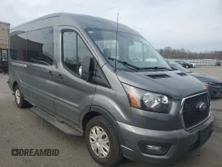 2024 Ford Transit Passenger XL with VIN 1FBAX2C83RKA49731, listed as a Copart auction lot 42985485 with 9,180 mi miles and Clean Title. Bid and sale history available at carsss.com. Image 4.