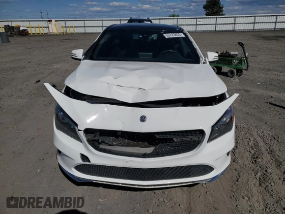 2019 Mercedes-Benz CLA 250 with VIN WDDSJ4EB0KN720871, listed as a Copart auction lot 55723035 with 55,425 mi miles and Salvage Title. Bid and sale history available at DreamBid. Image 5.