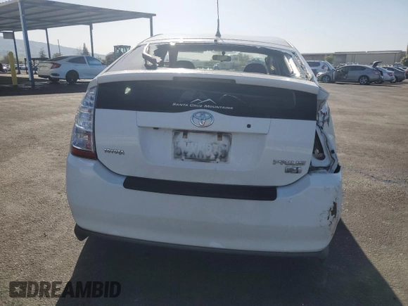 2007 Toyota Prius with VIN JTDKB20U877626561, listed as a Copart auction lot 51784625 with 208,656 mi miles and Salvage Title. Bid and sale history available at carsss.com. Image 6.