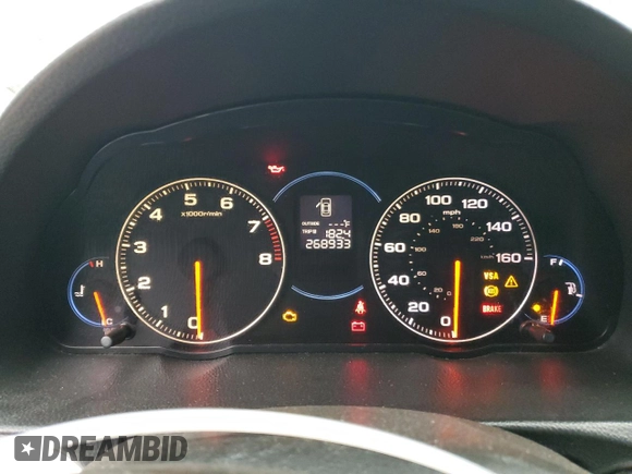 2005 Acura TSX z VIN JH4CL95825C002036, wystawiony jako Copart lot #82377794 z przebiegiem 268 933 mil mil oraz Szkoda całkowita • Salvage title. Historia ofert i sprzedaży dostępna na DreamBid. Obrazek 9.