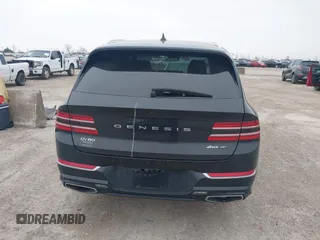 2021 Genesis GV80 with VIN KMUHCESC9MU063172, listed as a IAAI auction lot 41485442 with 69,590 mi miles and . Bid and sale history available at DreamBid. Image 17.