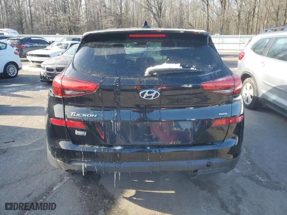 2021 Hyundai Tucson SE with VIN KM8J2CA45MU390962, listed as a Copart auction lot 42098235 with 39,291 mi miles and Clean Title. Bid and sale history available at carsss.com. Image 6.