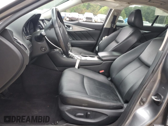 2017 Infiniti Q50 Premium with VIN JN1EV7AR1HM839806, listed as a Copart auction lot 57276245 with 128,332 mi miles and Clean title. Bid and sale history available at DreamBid. Image 7.