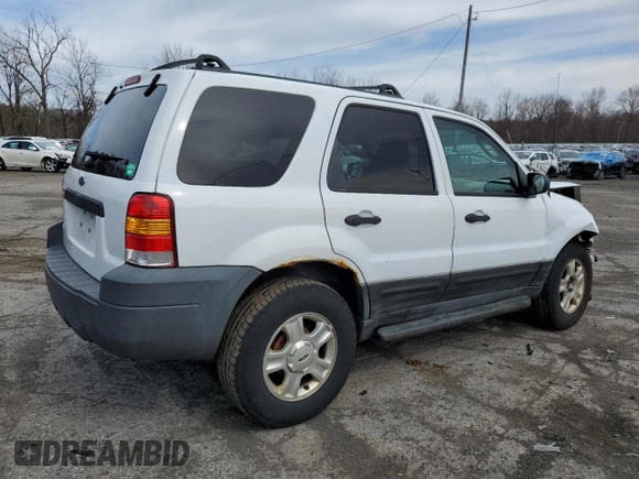 2005 Ford Escape XLT with VIN 1FMYU93Z95KB77112, listed as a Copart auction lot 53038615 with 190,165 mi miles and Salvage Title. Bid and sale history available at carsss.com. Image 3.