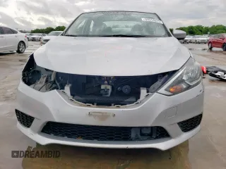 2019 Nissan Sentra SV with VIN 3N1AB7AP0KL613084, listed as a Copart auction lot 55514075 with 115,051 mi miles and Salvage Title. Bid and sale history available at DreamBid. Image 5.