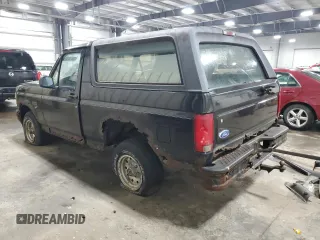 1996 Ford Bronco XL с VIN 1FMEU15N5TLB27829, выставлен на аукционе Copart как лот 58618705 с пробегом Не указан миль и Чистый • Clean title. История ставок и продаж доступна на DreamBid. Изображение 2.