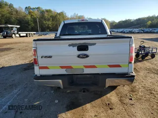 2012 Ford F-150 XL with VIN 1FTMF1CF6CFB58835, listed as a Copart auction lot 80748034 with 134,130 mi miles and Salvage Title. Bid and sale history available at carsss.com. Image 6.