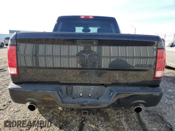 2017 Ram 1500 Express with VIN 3C6RR7KT6HG722116, listed as a Copart auction lot 48019735 with 48,725 mi miles and Salvage title. Bid and sale history available at DreamBid. Image 6.