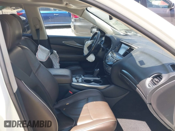 2018 Infiniti QX60 with VIN 5N1DL0MN2JC525197, listed as a IAAI auction lot 41878972 with 181,134 mi miles. Bid and sale history available at carsss.com. Image 5.