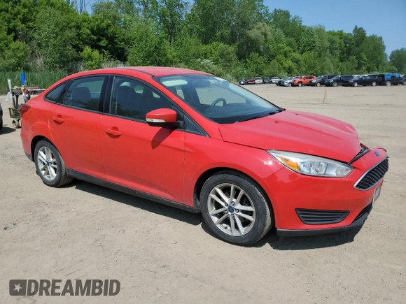 2017 Ford Focus SE with VIN 1FADP3F23HL329556, listed as a Copart auction lot 58716575 with 176,100 mi miles and Clean title. Bid and sale history available at DreamBid. Image 4.