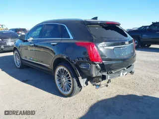 2017 Cadillac XT5 FWD with VIN 1GYKNARS3HZ122969, listed as a IAAI auction lot 41421230 with 116,603 mi miles. Bid and sale history available at carsss.com. Image 3.