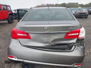 2014 Acura RLX Tech Pkg with VIN JH4KC1F57EC003409, listed as a IAAI auction lot 41758955 with 78,285 mi miles. Bid and sale history available at carsss.com. Image 16.