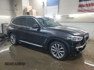 2019 BMW X3 xDrive30i with VIN 5UXTR9C50KLR05045, listed as a Copart auction lot 50721855 with 62,139 mi miles and Salvage Title. Bid and sale history available at DreamBid. Image 4.
