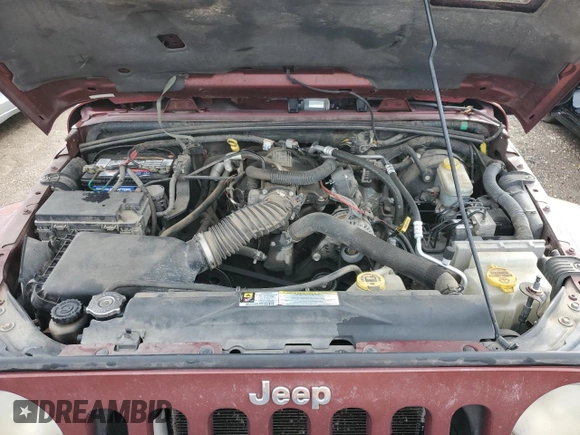 2008 Jeep Wrangler Unlimited Sahara with VIN 1J4GA59128L623399, listed as a Copart auction lot 56524545 with 219,096 mi miles and Clean Title. Bid and sale history available at DreamBid. Image 11.