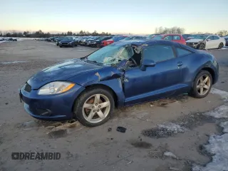 2009 Mitsubishi Eclipse GS z VIN 4A3AK24F99E041989, wystawiony jako Copart lot #88069855 z przebiegiem 106 395 mil mil oraz Szkoda całkowita • Salvage title. Historia ofert i sprzedaży dostępna na DreamBid. Obrazek 1.