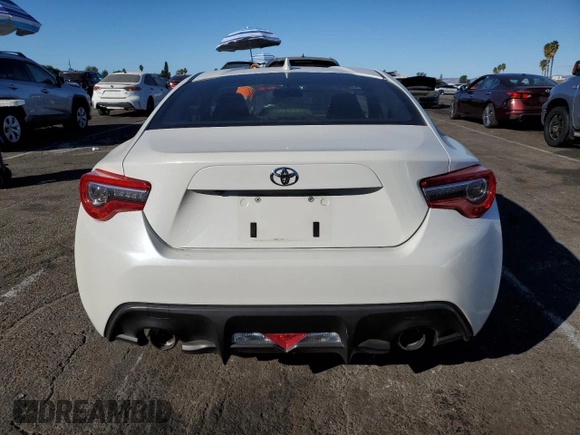 2017 Toyota 86 with VIN JF1ZNAA11H8710596, listed as a Copart auction lot 77886954 with 64,272 mi miles and Salvage Title. Bid and sale history available at carsss.com. Image 6.