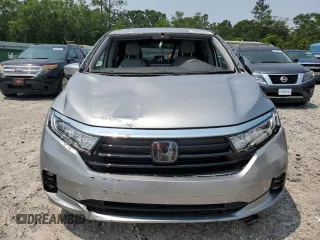 2023 Honda Odyssey EX-L z VIN 5FNRL6H6XPB064259, wystawiony jako Copart lot #58986395 z przebiegiem 22 137 mil mil oraz Szkoda całkowita • Salvage title. Historia ofert i sprzedaży dostępna na DreamBid. Obrazek 5.