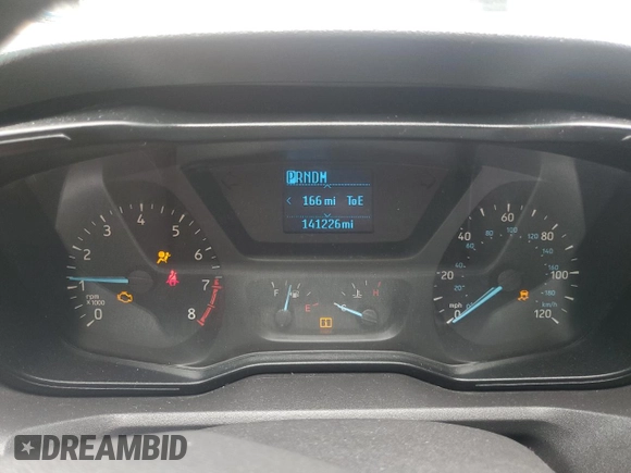 2015 Ford Transit XL with VIN 1FBZX2ZM5FKA58949, listed as a Copart auction lot 53316725 with 141,226 mi miles and Salvage title. Bid and sale history available at DreamBid. Image 9.