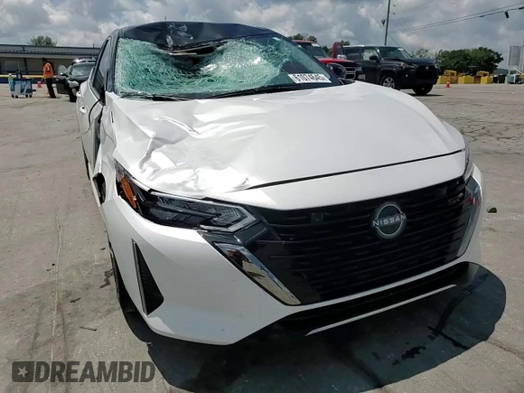 2024 Nissan Sentra SR with VIN 3N1AB8DV6RY330055, listed as a Copart auction lot 61074645 with 21,941 mi miles and Salvage title. Bid and sale history available at DreamBid. Image 13.