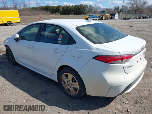 2020 Toyota Corolla LE with VIN JTDEPRAE6LJ080581, listed as a IAAI auction lot 41857698 with 103,901 mi miles. Bid and sale history available at carsss.com. Image 3.