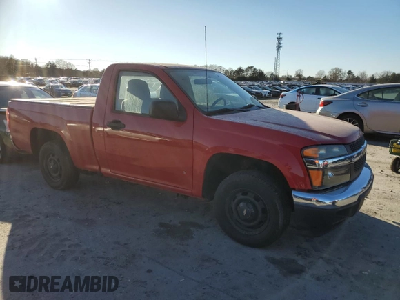 2006 Chevrolet Colorado Work Truck z VIN 1GCCS148X68229695, wystawiony jako Copart lot #83251174 z przebiegiem 80 326 mil mil oraz Czysty tytuł • Clean title. Historia ofert i sprzedaży dostępna na DreamBid. Obrazek 4.