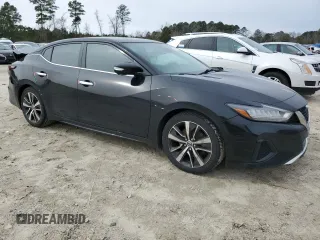 2020 Nissan Maxima SV with VIN 1N4AA6CV5LC362944, listed as a Copart auction lot 47292135 with 108,128 mi miles and Salvage Title. Bid and sale history available at carsss.com. Image 4.