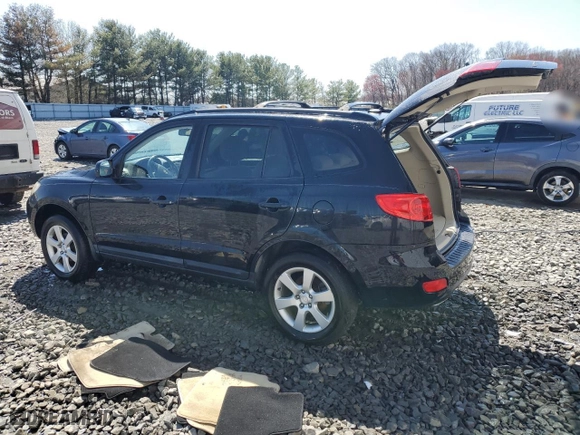 2009 Hyundai Santa Fe SE with VIN 5NMSH13E79H307273, listed as a Copart auction lot 50799225 with 173,807 mi miles and Salvage Title. Bid and sale history available at carsss.com. Image 2.