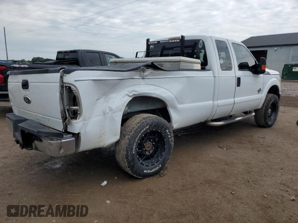 2013 Ford F-250 XL with VIN 1FT7X2BTXDEA73365, listed as a Copart auction lot 61913625 with 230,628 mi miles and Clean title. Bid and sale history available at DreamBid. Image 3.